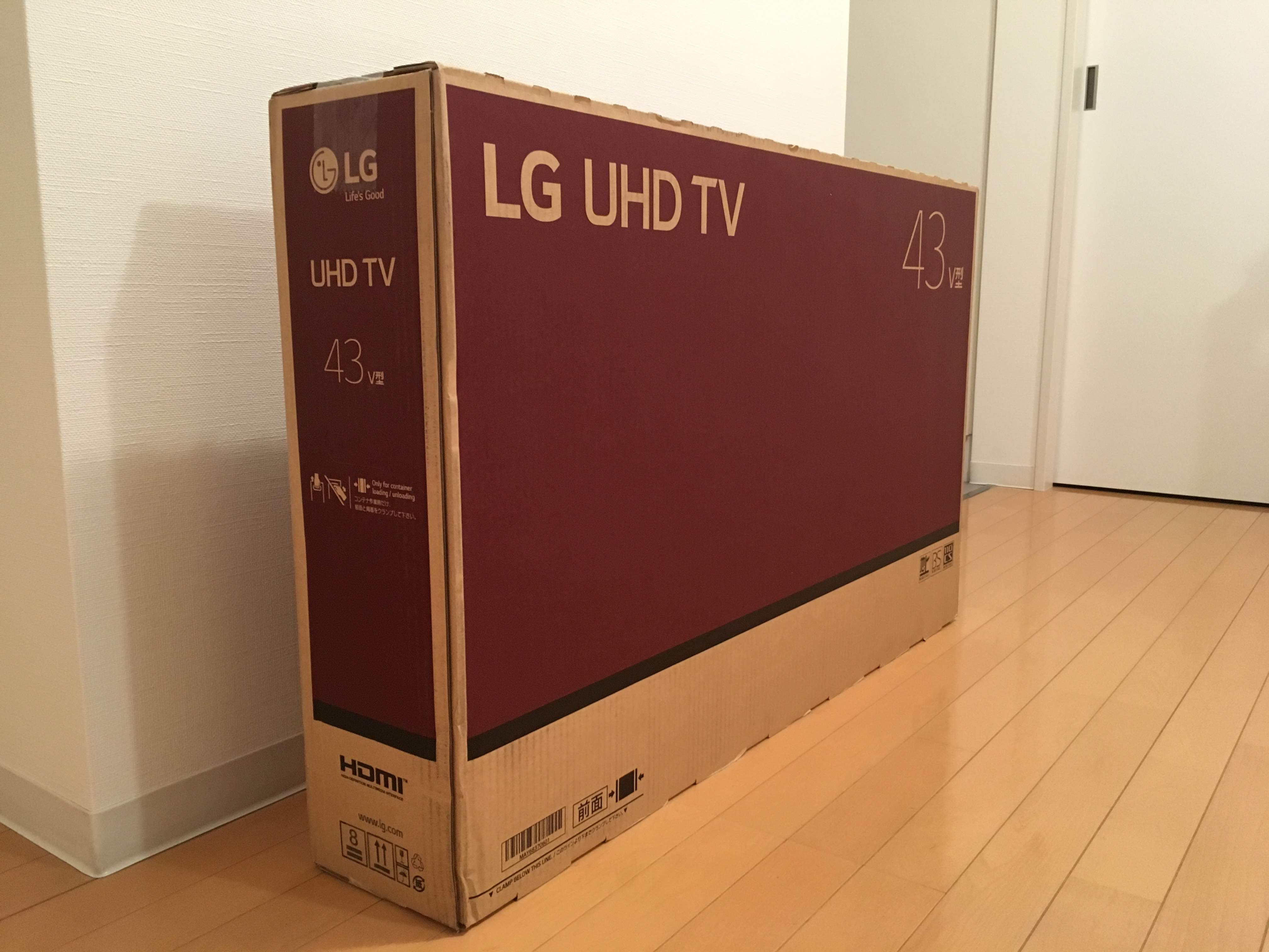 販売特価 LG 保証有 ネット接続可能 43UK6500EJD 43V型4K液晶テレビ テレビ