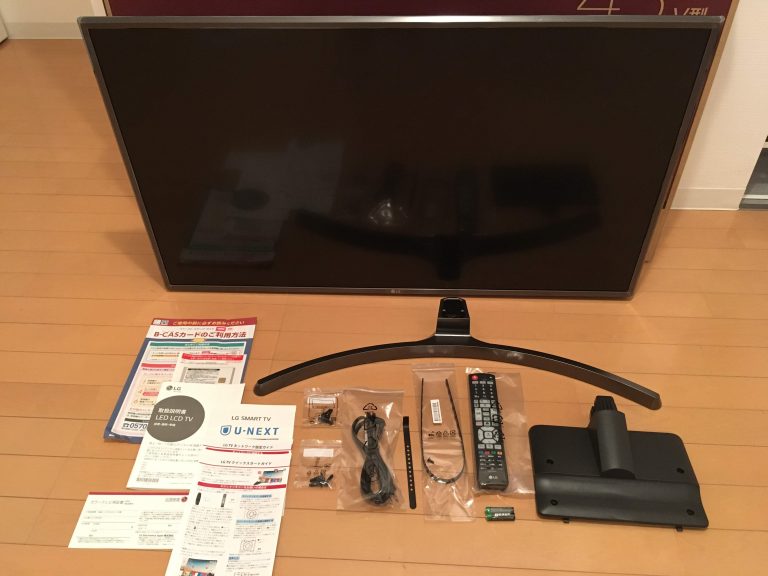 液晶テレビ LG 43UH6500 4K 4/10まで - テレビ